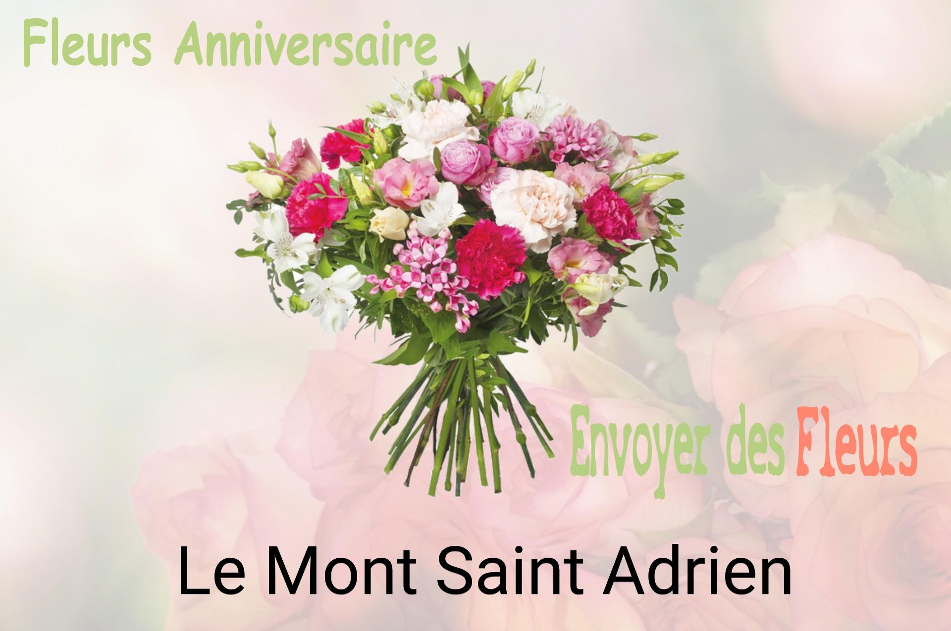 Bouquet de fleurs d’anniversaire livré à Le Mont-Saint-Adrien