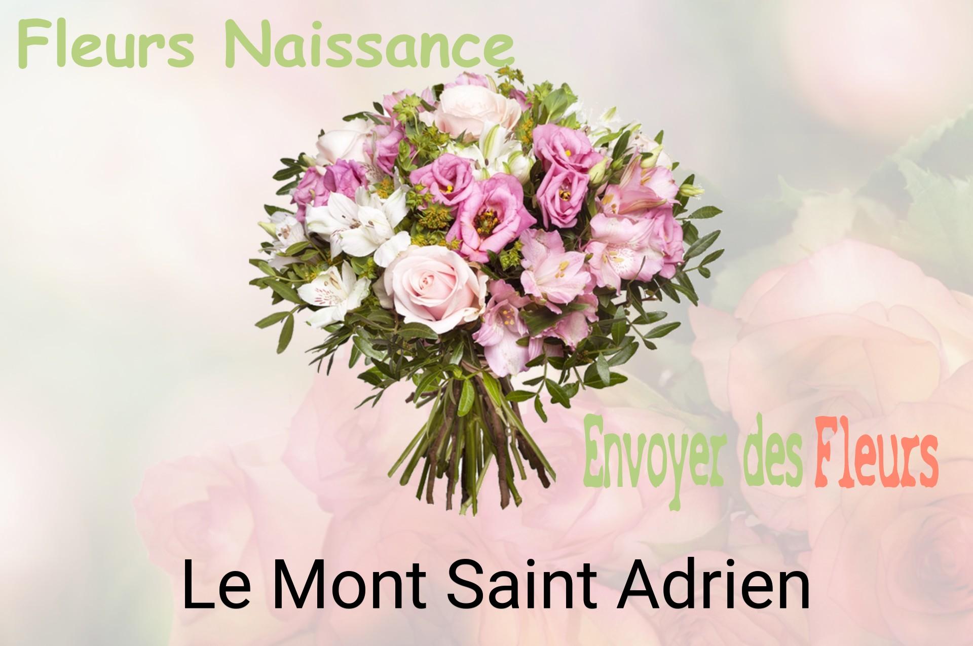Bouquet de fleurs de naissance livré à Le Mont-Saint-Adrien