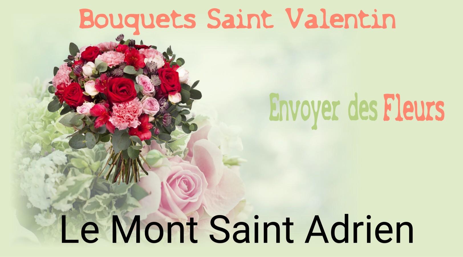 Roses de Saint-Valentin livrées à Le Mont-Saint-Adrien
